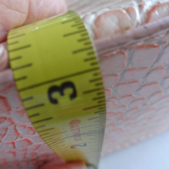 Candice ( LA)  light pink shoulder bag new with tags snake skin design stands up - Picture 10 of 13